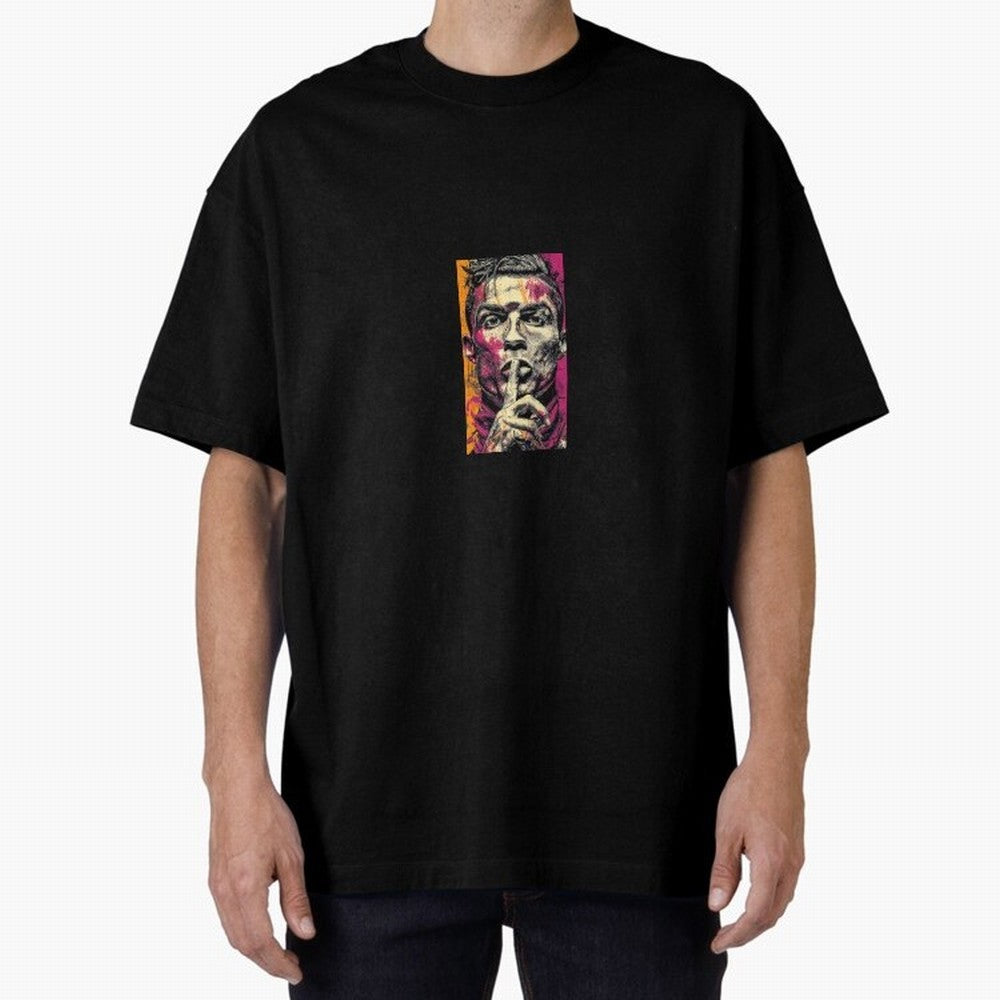 ronaldo Oversized T-Shirt Show Passion for the Stars of the FIFA World Cup 2026 USA Canada Mexico Journey through Haaland Highlights, Germany Pride, Stadium Memories, Football Loyalty, International Chants and Championship Tradition; Great for