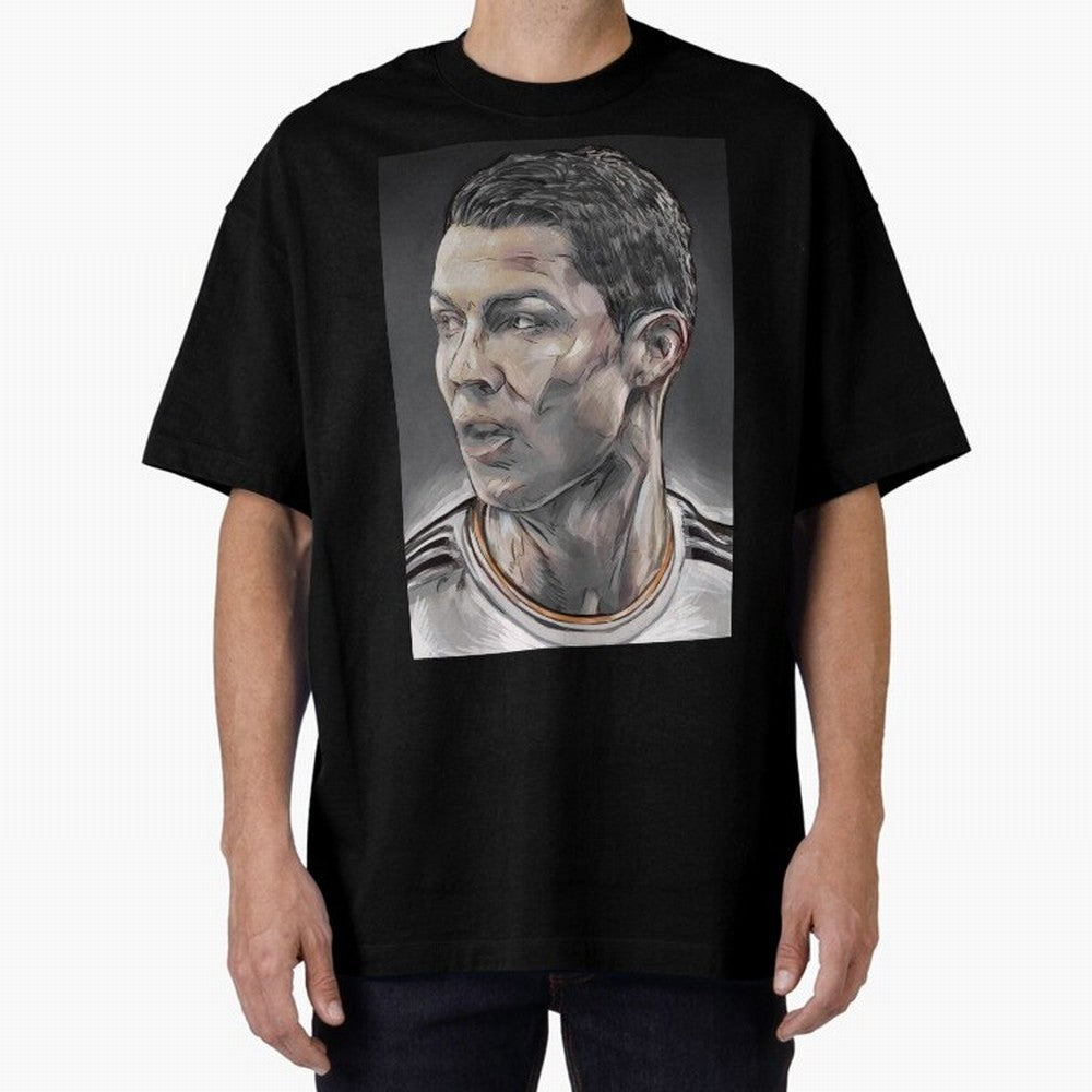 Cristiano Ronaldo Oversized T-Shirt Show Your Stadium Side during FIFA World Cup 2026 Spirit, Built around Netherlands, CR7 and Messi, Soccer Culture, Superstar Moments, National Team Dreams and Competitive Fire; Perfect for Fans, Collectors,