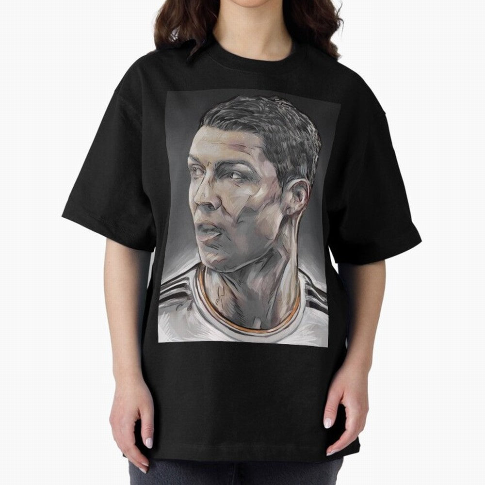 Cristiano Ronaldo Oversized T-Shirt Show Your Stadium Side during FIFA World Cup 2026 Spirit, Built around Netherlands, CR7 and Messi, Soccer Culture, Superstar Moments, National Team Dreams and Competitive Fire; Perfect for Fans, Collectors,