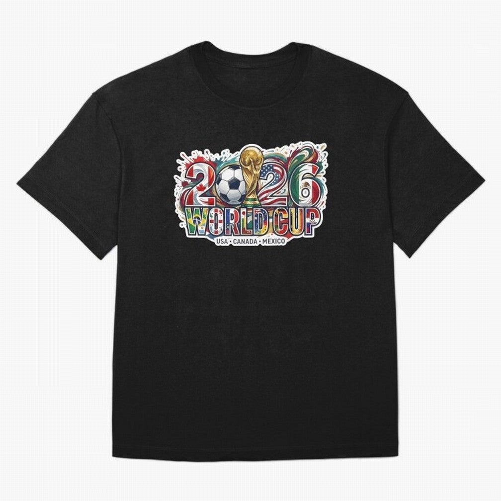 2026 World Cup International Futbol Football Soccer USA Canada Mexico Oversized T-Shirt Celebrate National Team Dreams in FIFA World Cup 2026 for Fans of CR7 and Spain and Netherlands, Bringing Football Passion, Legendary Performances, Festival