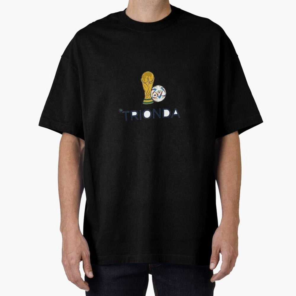 FIFA 2026 Oversized T-Shirt Show Match Day Excitement for Match Day Hype around FIFA World Cup 2026 USA Canada Mexico, Haaland and Mbappe, Argentina, France and Brazil, Global Supporter Spirit, Legendary Goals, National Colors and Tournament