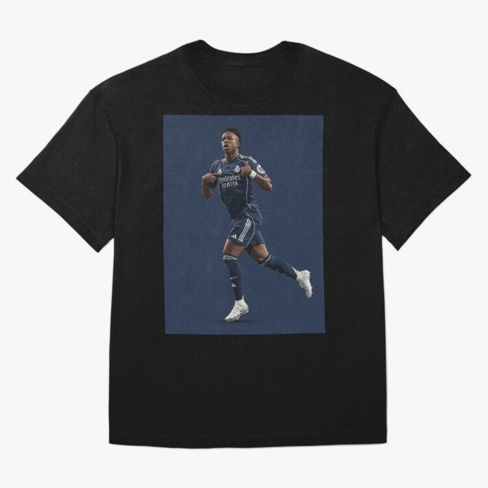 Vini Oversized T-Shirt Support Iconic Players in Global Football Passion for FIFA World Cup 2026, Celebrating Messi and Cristiano Ronaldo, Germany, Match Day Excitement, Supporter Culture, Golden Goals and Global Football Passion; Ideal for Fans