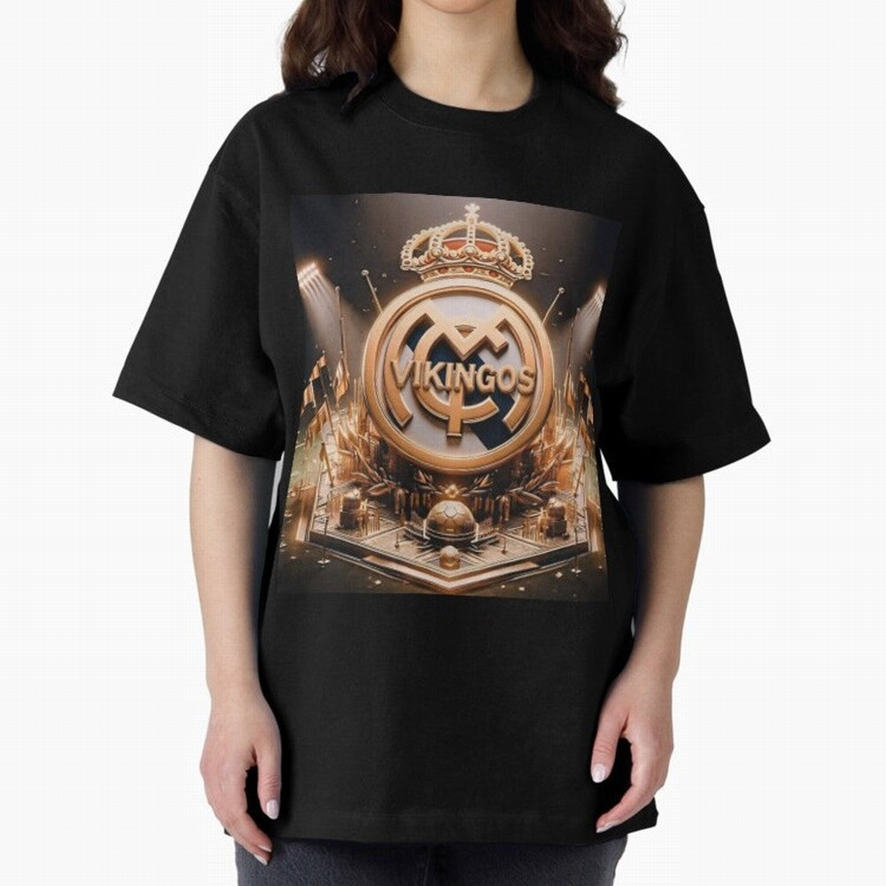 Vikings Oversized T-Shirt Show Passion for the Stars of FIFA World Cup 2026 USA Canada Mexico Spirit, Filled with Argentina, Neymar, Retro Football Energy, Iconic Rivalries, Trophy Chase Drama and Stadium Atmosphere; Built for Supporters Chasing