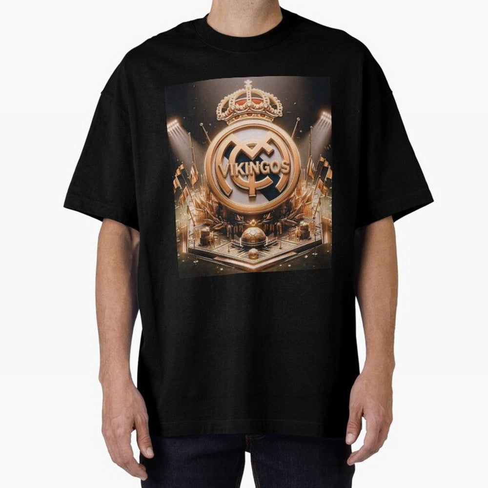 Vikings Oversized T-Shirt Show Passion for the Stars of FIFA World Cup 2026 USA Canada Mexico Spirit, Filled with Argentina, Neymar, Retro Football Energy, Iconic Rivalries, Trophy Chase Drama and Stadium Atmosphere; Built for Supporters Chasing