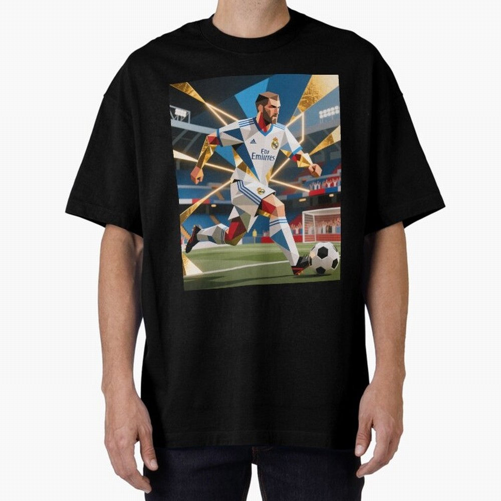 Madridistas Oversized T-Shirt Show Fan Pride Across Global Football Passion for FIFA World Cup 2026 Group Stage, Connected to Messi, CR7 and Mbappe, France and Portugal, Soccer Culture, Superstar Moments, National Team Dreams and Competitive Fire;