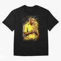 R9 Ronaldo Football Legend Oversized T-Shirt Remember FIFA World Cup 2026 Group Stage for Fans of Messi and Cristiano Ronaldo and England, Bringing Fan Favorite Moments, National Team Passion, Big Match Drama and Soccer History; Perfect for Fans,