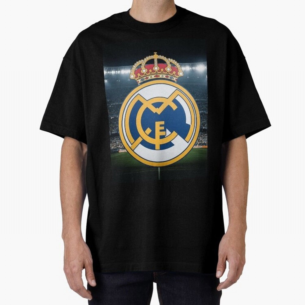 The Madridista Vikings Oversized T-Shirt Bring International Match Energy to Global Football Passion for FIFA World Cup 2026 USA Canada Mexico, Inspired by Haaland, Brazil, Football Festival Excitement, Trophy Ambitions, Country Rivalries and Star
