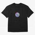 Soccer ball holographic sticker Oversized T-Shirt Represent Fans Who Live for Match Day Hype around FIFA World Cup 2026 Group Stage, Haaland, France, Vintage Soccer Flavor, Modern Football Stars, National Flags and Final Night Emotion; Made for Die