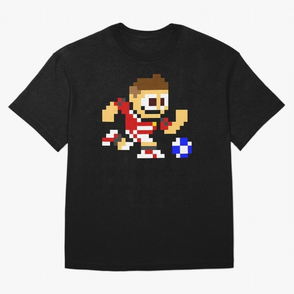 Ronaldo Manchester United (8-bit Football / Soccer Player) Oversized T-Shirt Bring Champion Energy into Match Day Hype around FIFA World Cup 2026, Messi, Spain, Vintage Soccer Flavor, Modern Football Stars, National Flags and Final Night Emotion;