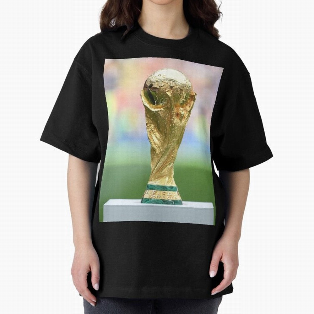 World CUP. Oversized T-Shirt Step into Match Day Hype around FIFA World Cup 2026 USA Canada Mexico, CR7 and Messi, Argentina, Classic Soccer Heritage, Championship Pressure, Fan Loyalty and International Pride; Perfect for People Who Love
