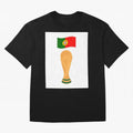 Portugal Football Fan T-Shirt Oversized T-Shirt Support the Legends of FIFA World Cup 2026 Group Stage Built around Haaland, England and Germany Energy, Global Supporter Spirit, Legendary Goals, National Colors and Tournament Celebration; Ideal for