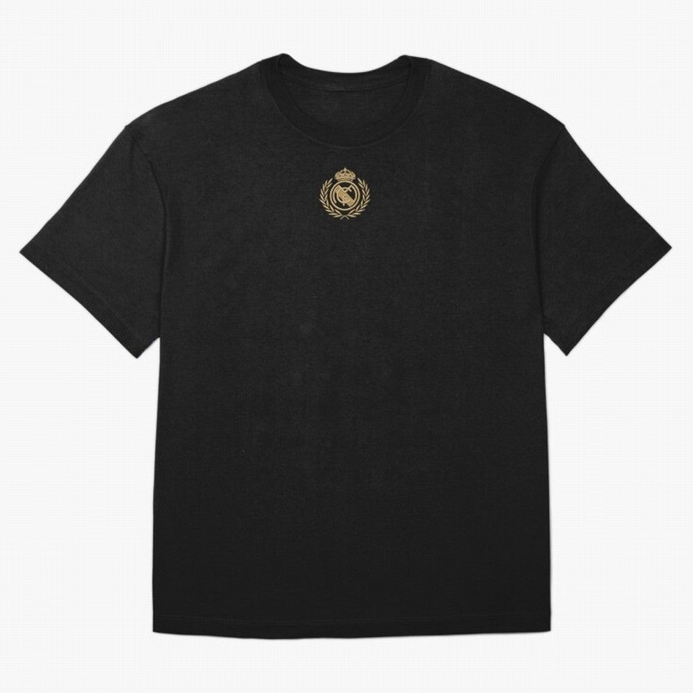 REAL MADRID GOLDEN EMBROIDERY Oversized T-Shirt Turn Football Passion into FIFA World Cup 2026 Group Stage Spirit, Filled with Spain, Messi, Champion Mindset, Group Stage Buzz, Knockout Tension and Passionate Fan Culture; Built for Supporters
