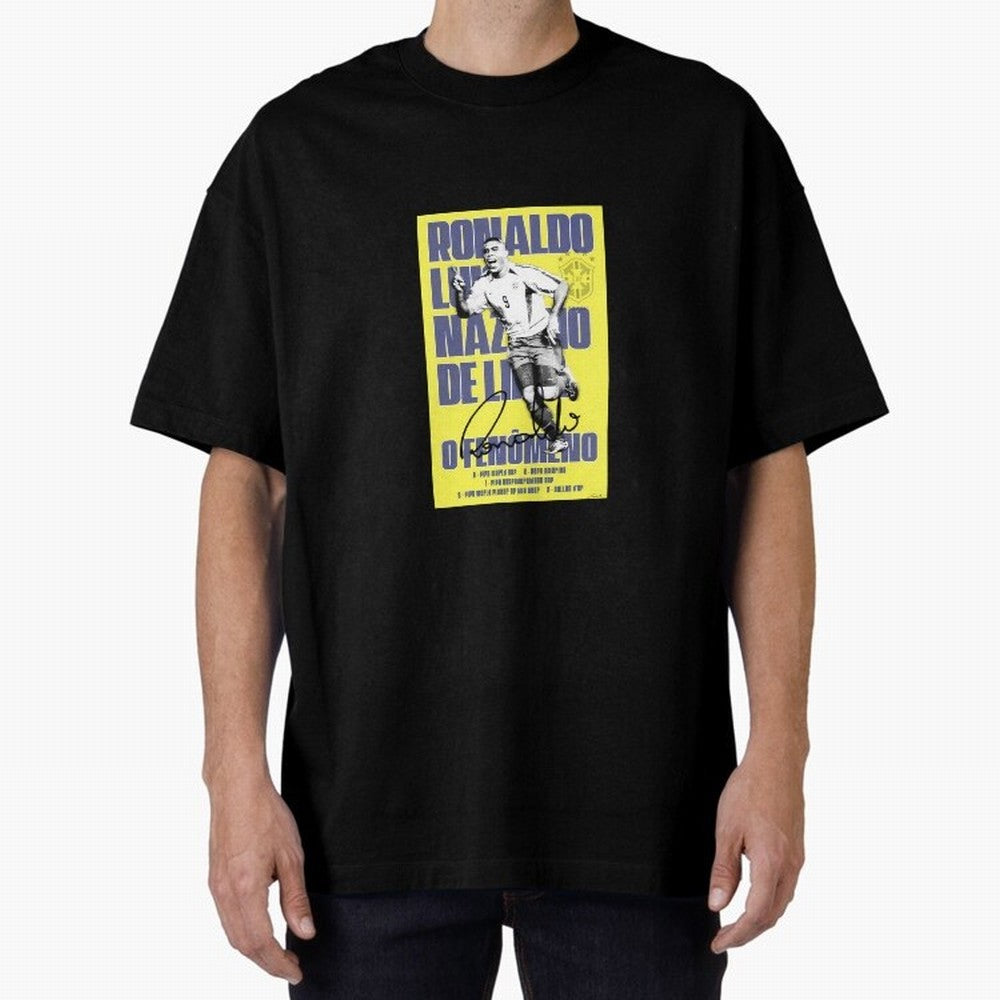 R9 Ronaldo Nazario Oversized T-Shirt Bring Legendary Rivalry Energy to FIFA World Cup 2026 for Fans of Haaland and Mbappe and Brazil, Portugal and Argentina, Bringing Tournament Hype, Historic Matchups, Family Viewing Parties and Global Sports
