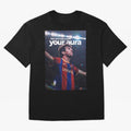 Lionel Messi - They can't copy & paste your aura Oversized T-Shirt Celebrate Fan Favorites in Global Football Passion for FIFA World Cup 2026 Group Stage, Inspired by Haaland and Mbappe, Portugal, Spain and Germany, Goal Celebration Energy,