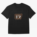 CR7 BLACK Oversized T-Shirt Cheer through Every Moment of Global Football Passion for FIFA World Cup 2026, Inspired by Mbappe, Spain, Football Festival Excitement, Trophy Ambitions, Country Rivalries and Star Player Buzz; Perfect for Fans,