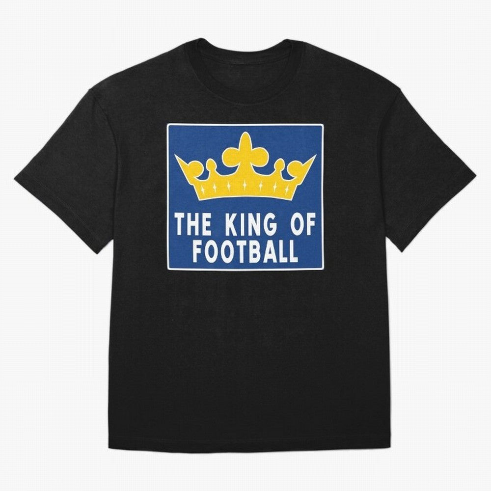 The King of Football Oversized T-Shirt Experience the Global Stage of Match Day Hype around FIFA World Cup 2026 USA Canada Mexico, Cristiano Ronaldo, Haaland and CR7, Spain, Global Supporter Spirit, Legendary Goals, National Colors and Tournament