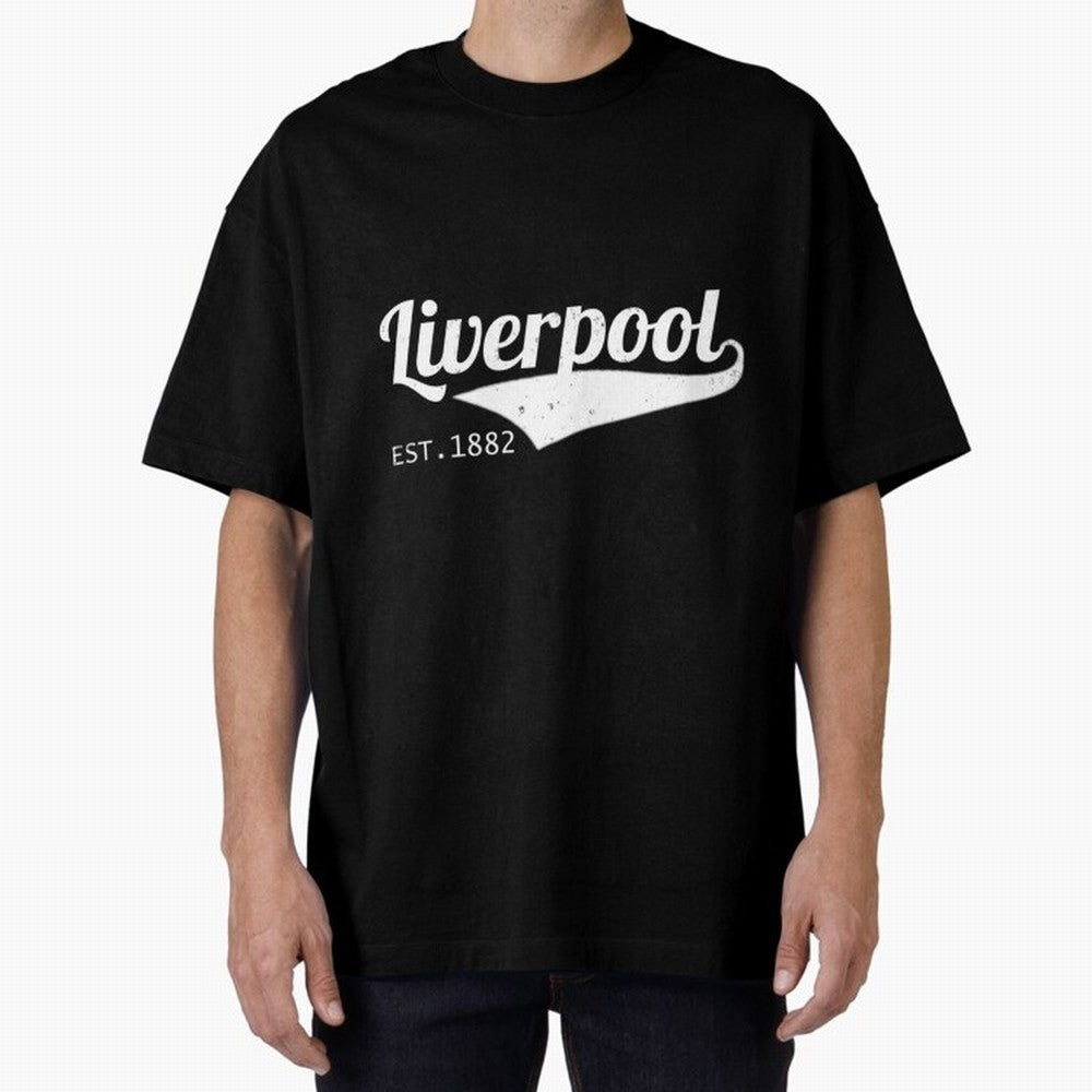 Liverpool Oversized T-Shirt Join the Countdown to FIFA World Cup 2026 USA Canada Mexico Spirit, Filled with France, Mbappe and Neymar, Game Day Rituals, Football Legends, Country Pride and the Road to the Final; Created for Match Day Parties,