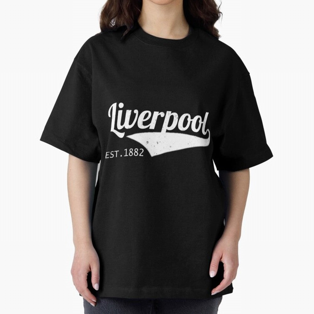 Liverpool Oversized T-Shirt Join the Countdown to FIFA World Cup 2026 USA Canada Mexico Spirit, Filled with France, Mbappe and Neymar, Game Day Rituals, Football Legends, Country Pride and the Road to the Final; Created for Match Day Parties,