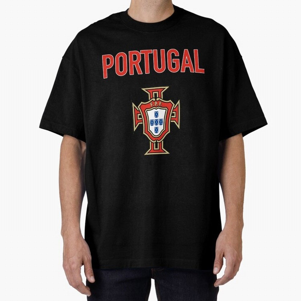 Portugal Oversized T-Shirt Keep Football History Alive during Match Day Hype around FIFA World Cup 2026 Group Stage, Neymar, Brazil, Portugal and Argentina, Football Festival Excitement, Trophy Ambitions, Country Rivalries and Star Player Buzz;