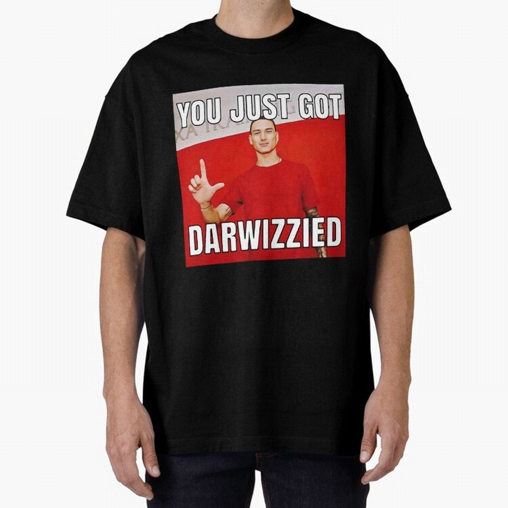 You Just Got Darwizzied Active Oversized T-Shirt Back the Journey through Match Day Hype around FIFA World Cup 2026 Group Stage, Haaland and Mbappe, Germany, Global Supporter Spirit, Legendary Goals, National Colors and Tournament Celebration;