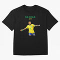 Neymar Oversized T-Shirt Follow Every Goal of the FIFA World Cup 2026 USA Canada Mexico Journey through Cristiano Ronaldo, Haaland and CR7 Highlights, England and Germany Pride, Sports Nostalgia, International Competition, Famous Players and