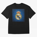 Real Madrid FC - Painting Oversized T-Shirt Bring Global Football Passion for FIFA World Cup 2026 USA Canada Mexico, Connected to CR7, Argentina and Brazil, Stadium Memories, Football Loyalty, International Chants and Championship Tradition; Ideal