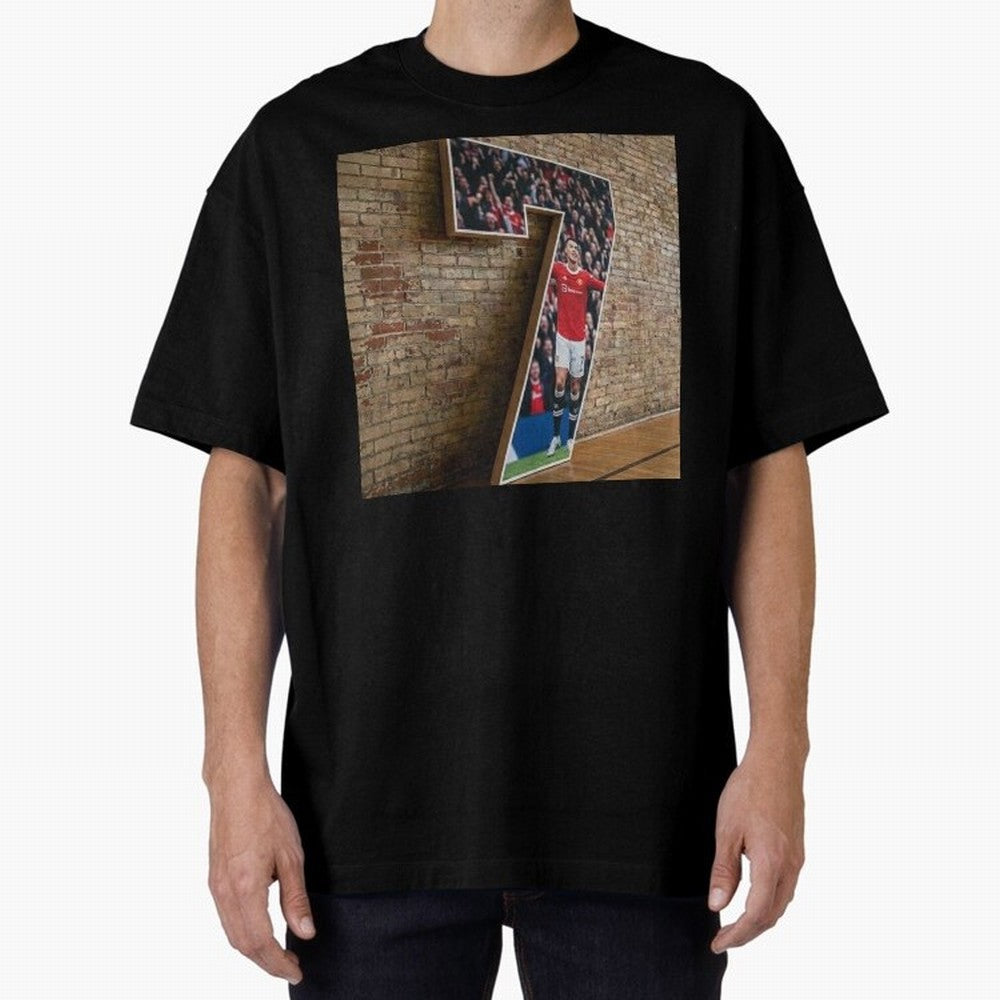 number 7 Oversized T-Shirt Share the Excitement of FIFA World Cup 2026 Group Stage Spirit, Celebrating Germany, Mbappe, Global Supporter Spirit, Legendary Goals, National Colors and Tournament Celebration; Great for Supporters Who Love Legendary