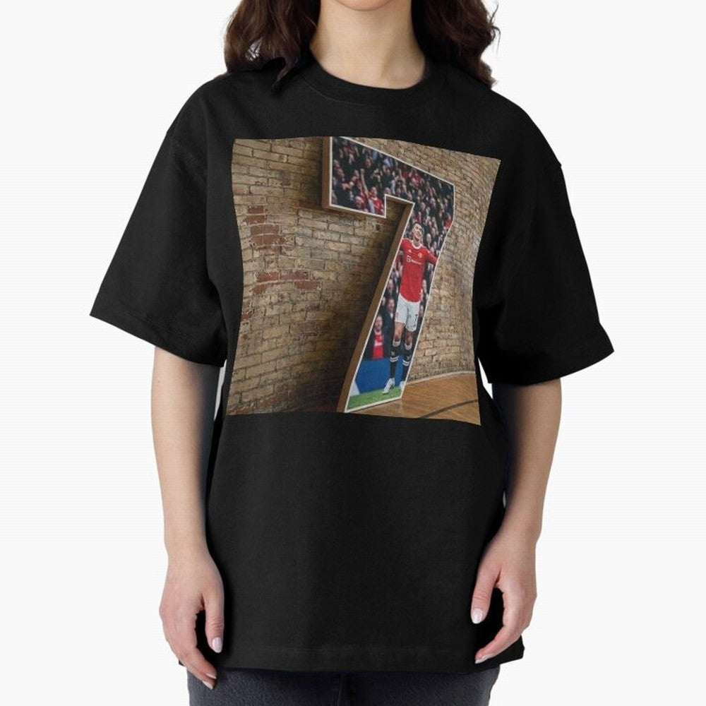 number 7 Oversized T-Shirt Share the Excitement of FIFA World Cup 2026 Group Stage Spirit, Celebrating Germany, Mbappe, Global Supporter Spirit, Legendary Goals, National Colors and Tournament Celebration; Great for Supporters Who Love Legendary