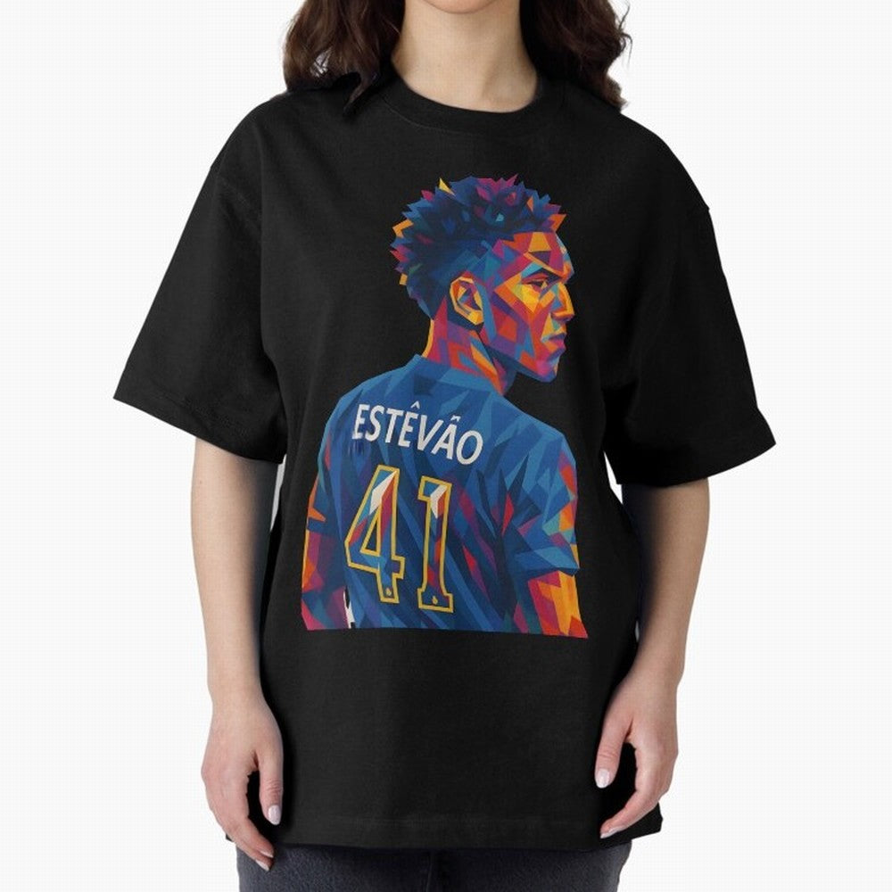 Est¨ºv?o Oversized T-Shirt Bring International Match Energy to FIFA World Cup 2026 Group Stage Filled with Haaland, Argentina Energy, Vintage Soccer Flavor, Modern Football Stars, National Flags and Final Night Emotion; Perfect for Fans,