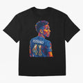 Est¨ºv?o Oversized T-Shirt Bring International Match Energy to FIFA World Cup 2026 Group Stage Filled with Haaland, Argentina Energy, Vintage Soccer Flavor, Modern Football Stars, National Flags and Final Night Emotion; Perfect for Fans,