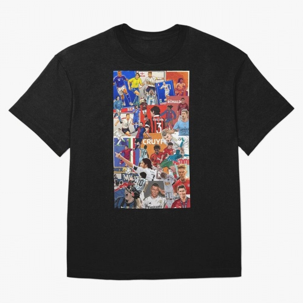 The Greats Oversized T-Shirt Treasure FIFA World Cup 2026 USA Canada Mexico Made for Haaland, Argentina, France and Brazil Energy, Football History, Final Match Energy, Crowd Noise and Once in a Lifetime Moments; Ideal for Football Dads, Football
