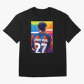 Lamine Yamal Wpap Pop Art Oversized T-Shirt Honor Football Greatness during Match Day Hype around FIFA World Cup 2026 Group Stage, Cristiano Ronaldo, Haaland and CR7, Argentina, France and Brazil, Sports Nostalgia, International Competition, Famous