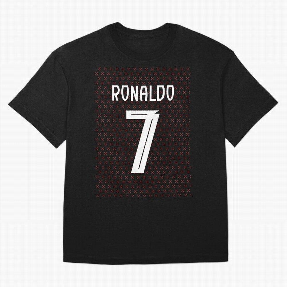 Christiano Ronaldo Portugal Kit 2025 Oversized T-Shirt Stand with the FIFA World Cup 2026 USA Canada Mexico Journey through CR7 and Messi Highlights, Portugal Pride, Soccer Culture, Superstar Moments, National Team Dreams and Competitive Fire;
