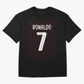 Christiano Ronaldo Portugal Kit 2025 Oversized T-Shirt Stand with the FIFA World Cup 2026 USA Canada Mexico Journey through CR7 and Messi Highlights, Portugal Pride, Soccer Culture, Superstar Moments, National Team Dreams and Competitive Fire;