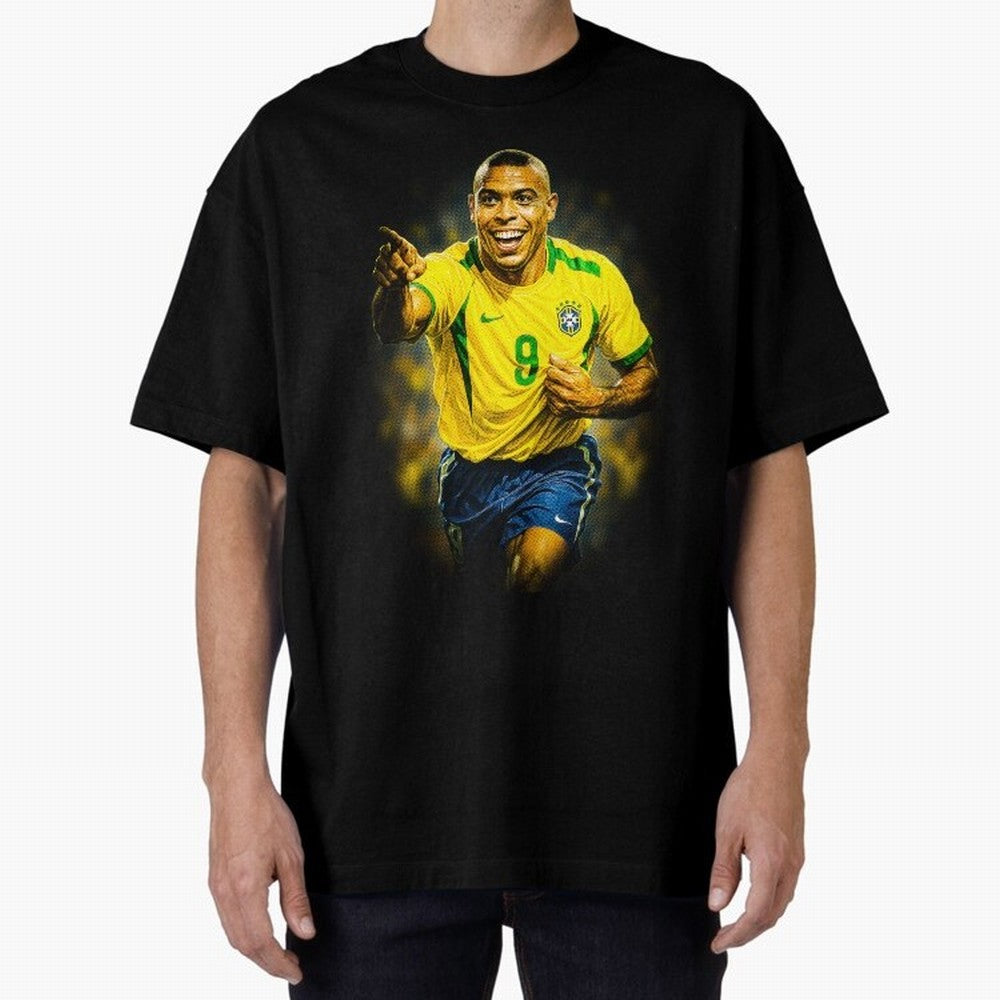 Ronaldo Naz¨¢rio Oversized T-Shirt Celebrate Global Passion for the FIFA World Cup 2026 USA Canada Mexico Journey through Mbappe and Neymar Highlights, France Pride, Tournament Hype, Historic Matchups, Family Viewing Parties and Global Sports