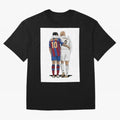 Ronaldinho & Ronaldo R9 Classic Football Legend - La Liga Derby Oversized T-Shirt Bring Match Day Fire to FIFA World Cup 2026 Spirit, Connected to England, Messi and Cristiano Ronaldo, Game Day Rituals, Football Legends, Country Pride and the Road