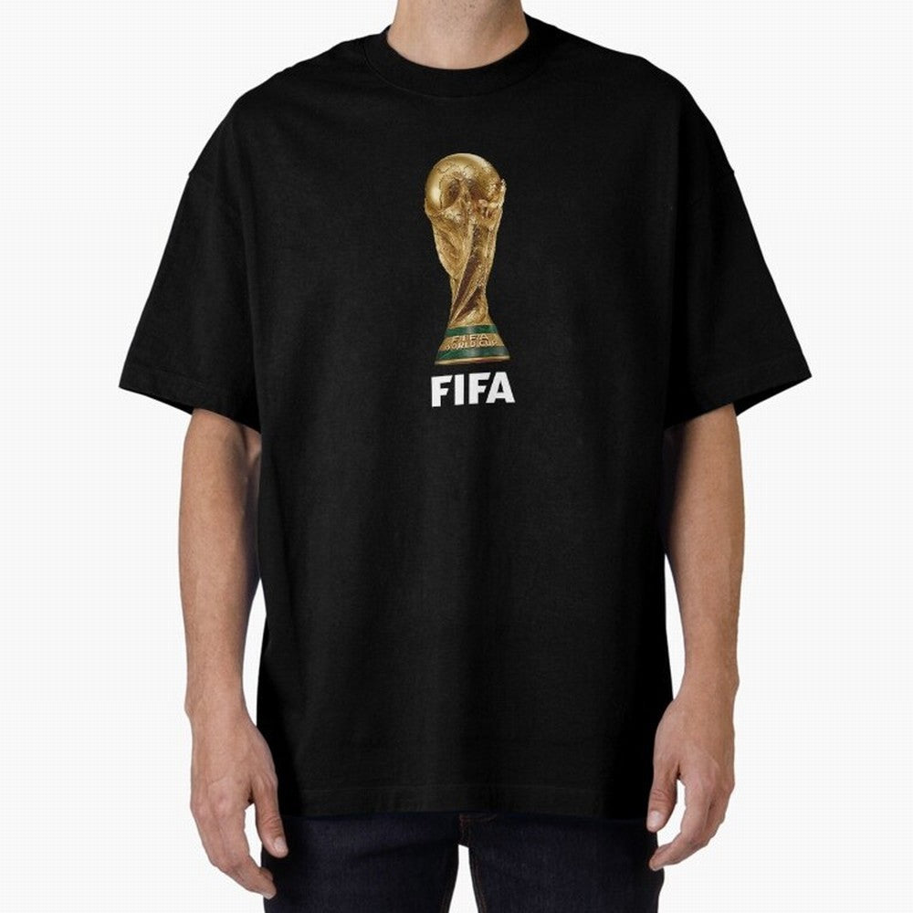 The Biggest Tournament in the World Oversized T-Shirt Fuel the Hype around FIFA World Cup 2026 for Fans of CR7 and Messi and England and Germany, Bringing Match Day Excitement, Supporter Culture, Golden Goals and Global Football Passion; Ideal for