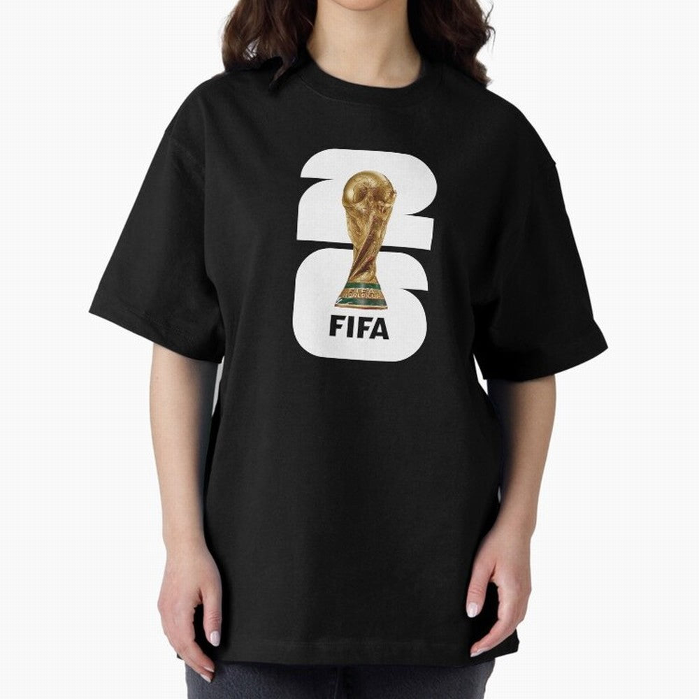 The Biggest Tournament in the World Oversized T-Shirt Celebrate Every Goal in FIFA World Cup 2026 for Fans of Neymar, Haaland and Cristiano Ronaldo and Argentina and Brazil, Bringing Champion Mindset, Group Stage Buzz, Knockout Tension and