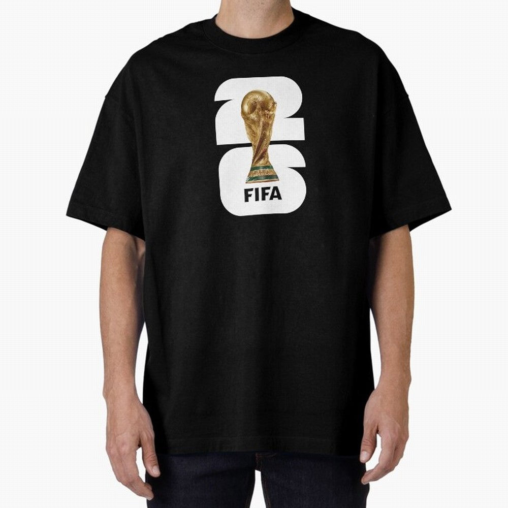 The Biggest Tournament in the World Oversized T-Shirt Celebrate Every Goal in FIFA World Cup 2026 for Fans of Neymar, Haaland and Cristiano Ronaldo and Argentina and Brazil, Bringing Champion Mindset, Group Stage Buzz, Knockout Tension and