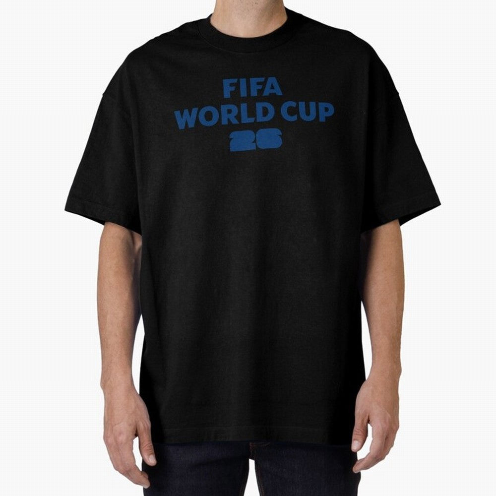 The Biggest Tournament in the World Oversized T-Shirt Upgrade FIFA World Cup 2026 Inspired by Neymar, France and Portugal Energy, Vintage Soccer Flavor, Modern Football Stars, National Flags and Final Night Emotion; Great for Supporters Who Love