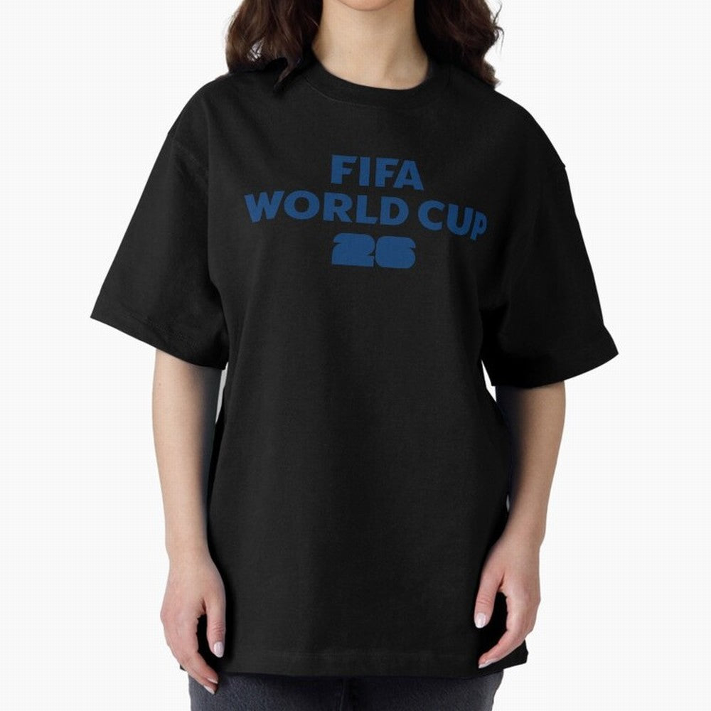The Biggest Tournament in the World Oversized T-Shirt Upgrade FIFA World Cup 2026 Inspired by Neymar, France and Portugal Energy, Vintage Soccer Flavor, Modern Football Stars, National Flags and Final Night Emotion; Great for Supporters Who Love