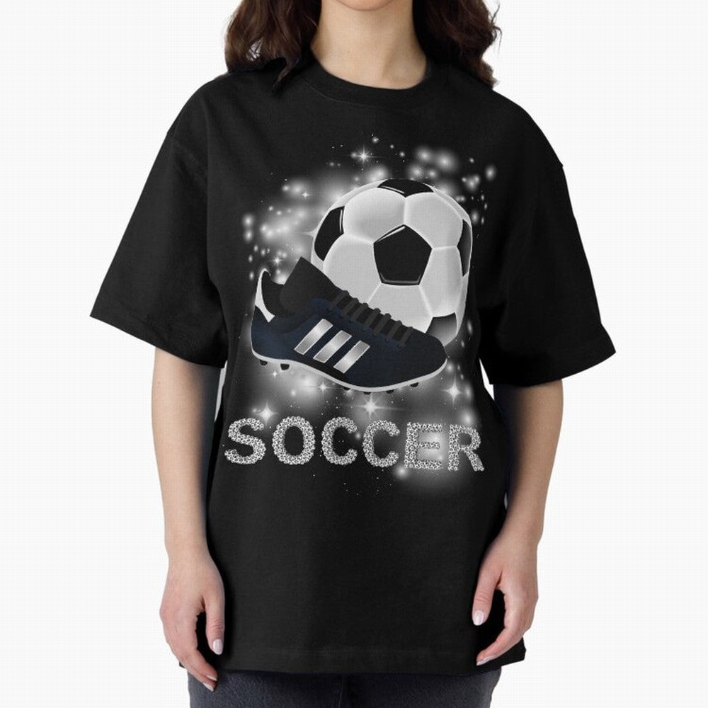 Soccer lover, passion for the ball Oversized T-Shirt Upgrade the FIFA World Cup 2026 Group Stage Journey through CR7 Highlights, Argentina Pride, Football Festival Excitement, Trophy Ambitions, Country Rivalries and Star Player Buzz; Built for