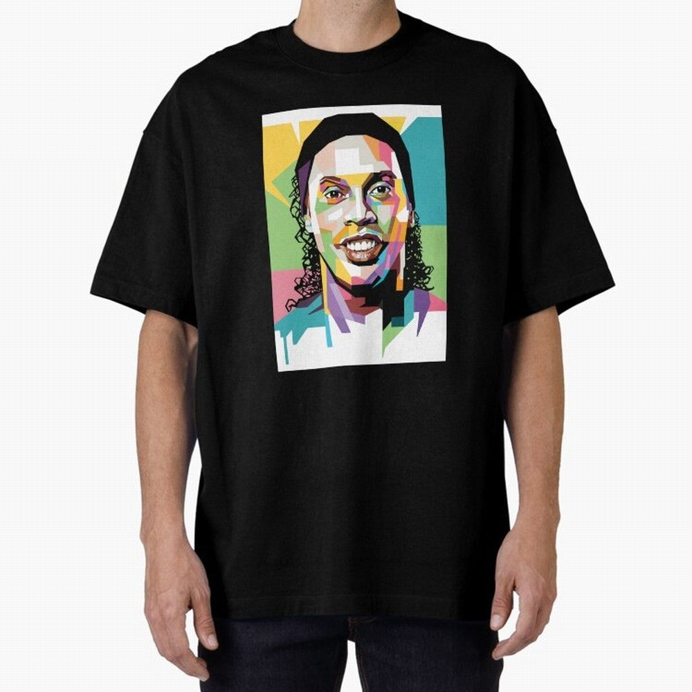 Ronaldo ¨C Legendary Football Star & GOAT Artwork Oversized T-Shirt Make Your Look Match Global Football Passion for FIFA World Cup 2026, with Haaland and Mbappe, Argentina, France and Brazil, Soccer Culture, Superstar Moments, National Team Dreams