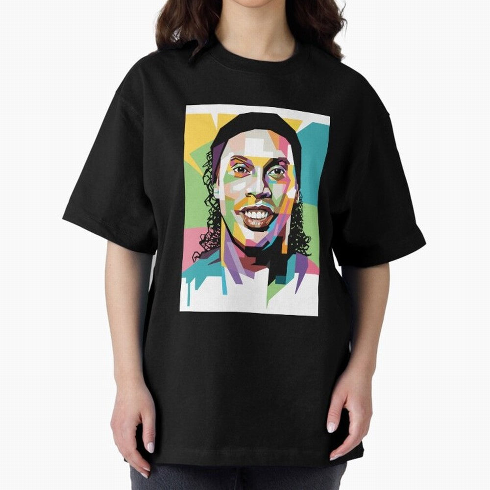 Ronaldo ¨C Legendary Football Star & GOAT Artwork Oversized T-Shirt Make Your Look Match Global Football Passion for FIFA World Cup 2026, with Haaland and Mbappe, Argentina, France and Brazil, Soccer Culture, Superstar Moments, National Team Dreams