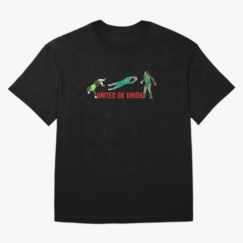 UNITED GK Union Peter Schmeichel David De Gea Phallon Tullis-Joyce Oversized T-Shirt Bring World Football Passion into FIFA World Cup 2026 Group Stage Connected to Messi, CR7 and Mbappe, England Energy, Football Festival Excitement, Trophy