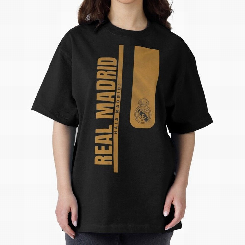 Hala Madrid ¨C The Spirit of Los Blancos Oversized T-Shirt Honor the FIFA World Cup 2026 USA Canada Mexico Journey through Haaland and Mbappe Highlights, France Pride, Goal Celebration Energy, Supporter Heritage, Football Icons and Worldwide