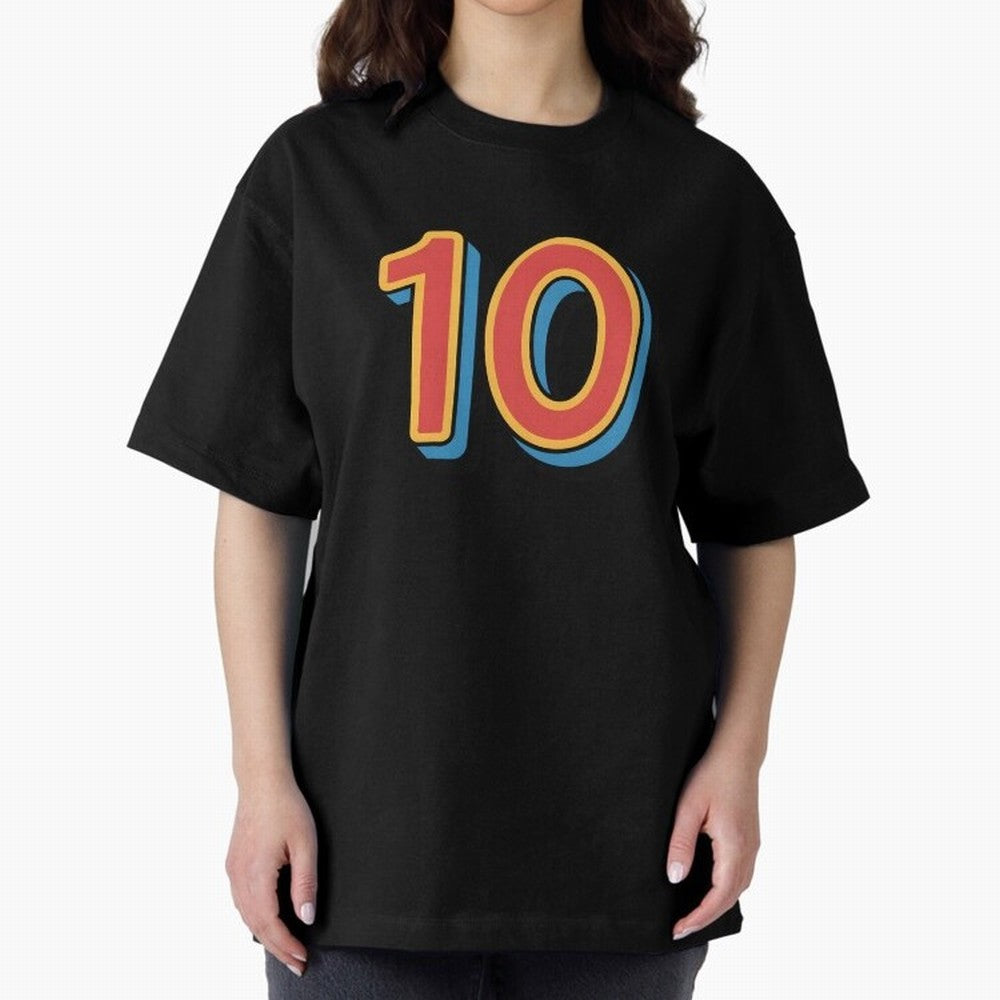 Number 10 Oversized T-Shirt Honor the Football Icons of the FIFA World Cup 2026 USA Canada Mexico Journey through Messi, Neymar and Mbappe Highlights, England Pride, Worldwide Fan Energy, Dramatic Goals, Stadium Lights and Championship
