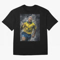Ronaldo Naz¨¢rio - Il Fenomeno (Brazil) Oversized T-Shirt Upgrade FIFA World Cup 2026 USA Canada Mexico Capturing Haaland and Mbappe, Spain and Netherlands Energy, Retro Football Energy, Iconic Rivalries, Trophy Chase Drama and Stadium Atmosphere;