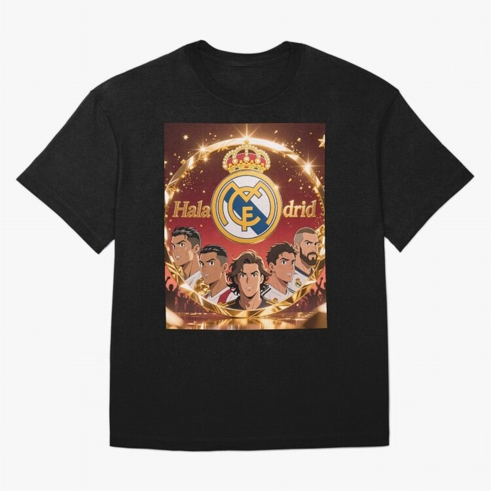 Estrellas del Real Madrid Oversized T-Shirt Bring Stadium Energy to FIFA World Cup 2026 Inspired by Neymar, Haaland and Cristiano Ronaldo, England, France and Netherlands Energy, Champion Mindset, Group Stage Buzz, Knockout Tension and Passionate