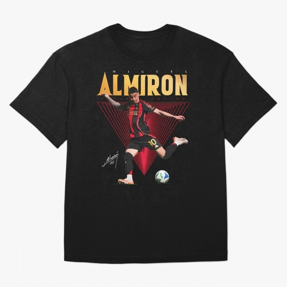 Miguel Almiron Atlanta United FC Oversized T-Shirt Turn Football Passion into FIFA World Cup 2026 USA Canada Mexico Spirit, Centered on Spain and Netherlands, Mbappe, Goal Celebration Energy, Supporter Heritage, Football Icons and Worldwide